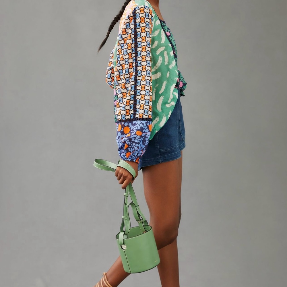 Maeve blouse; cropped; flowy - Picture 4 of 9